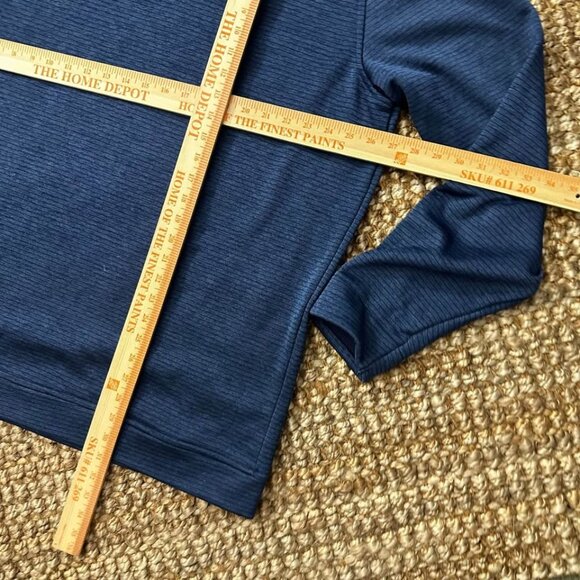 Under Armour Men’s Storm Sweaterfleece Quarter Zip (3XL-Tall) Navy Blue … - Picture 7 of 8